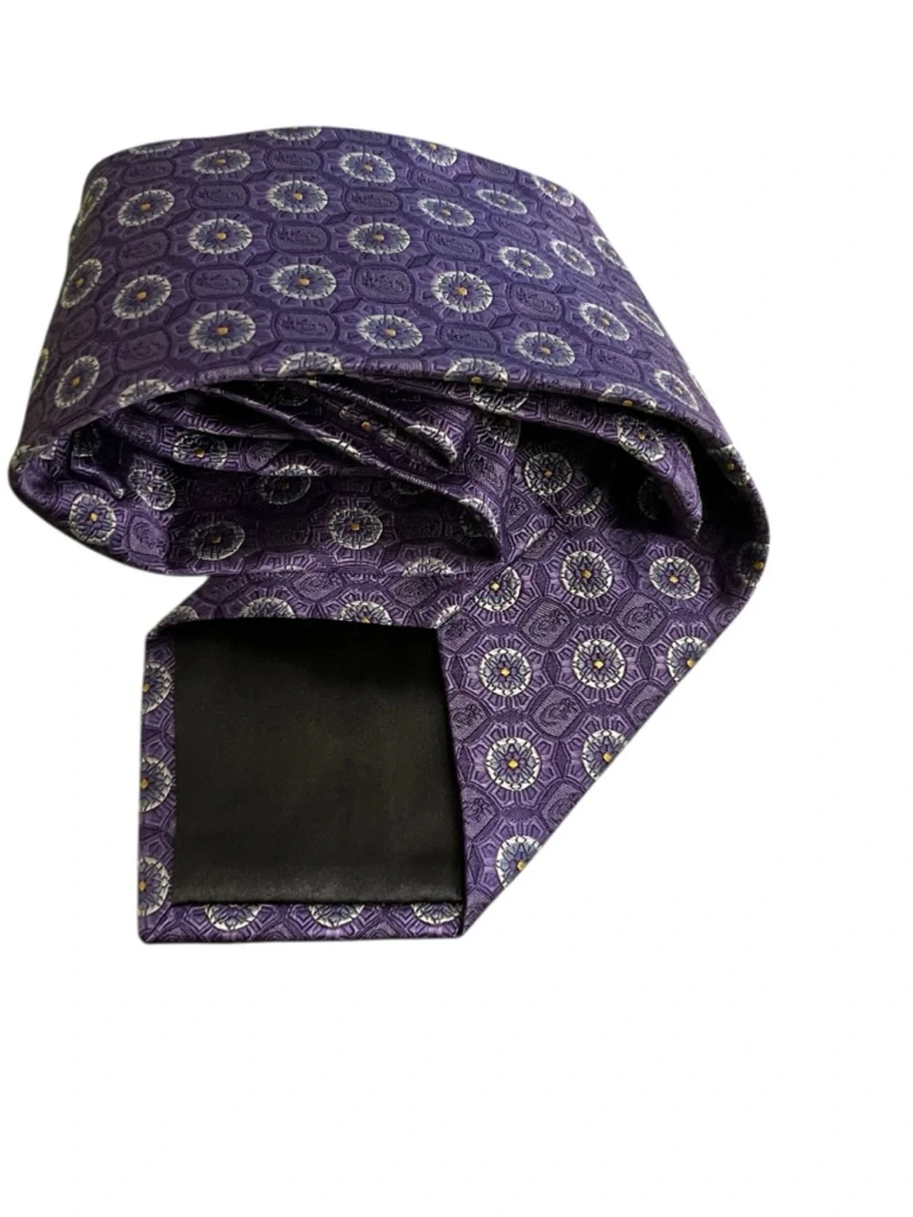 Chick Fil A Crabtree Valley Tie Purple paisley Chick-fil-A